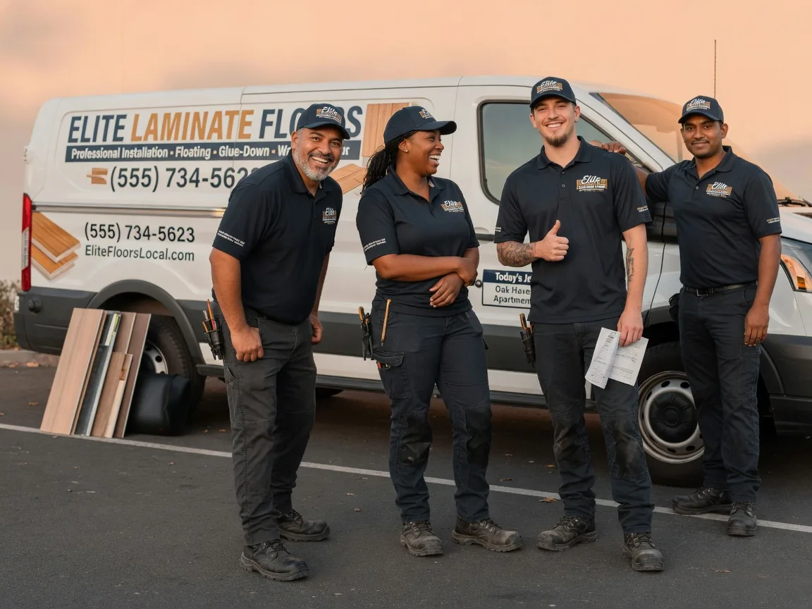 Laminate flooring installation company in Mott, ND
